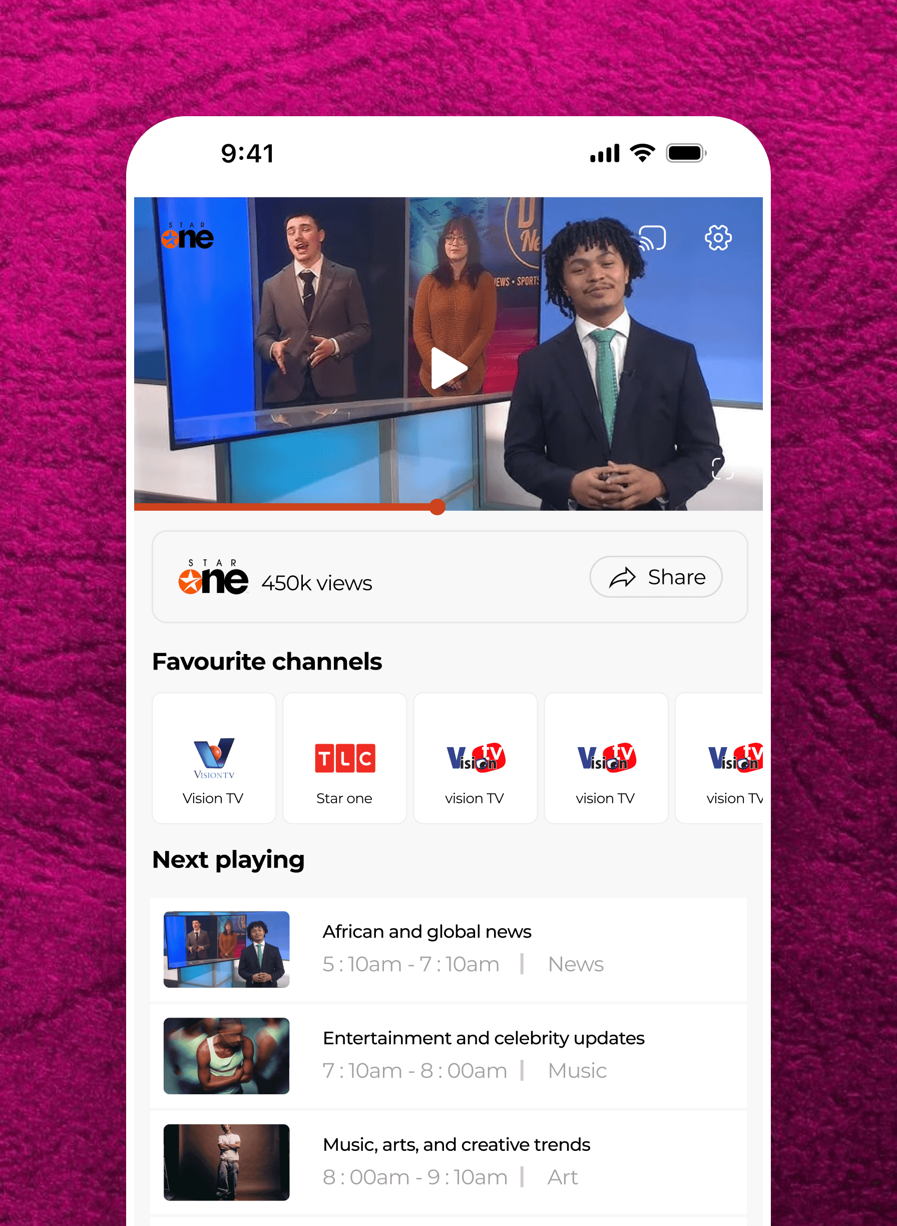 EnattoTV Mobile App